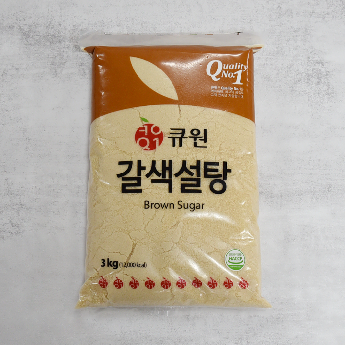[큐원] 갈색설탕 3kg